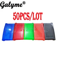 50 шт./лот Новые популярные Пикачу игра Коробка картридж держатель 5 цветов выбрать чехол для gameboyadvance карточные игры Корпус Boy Advance