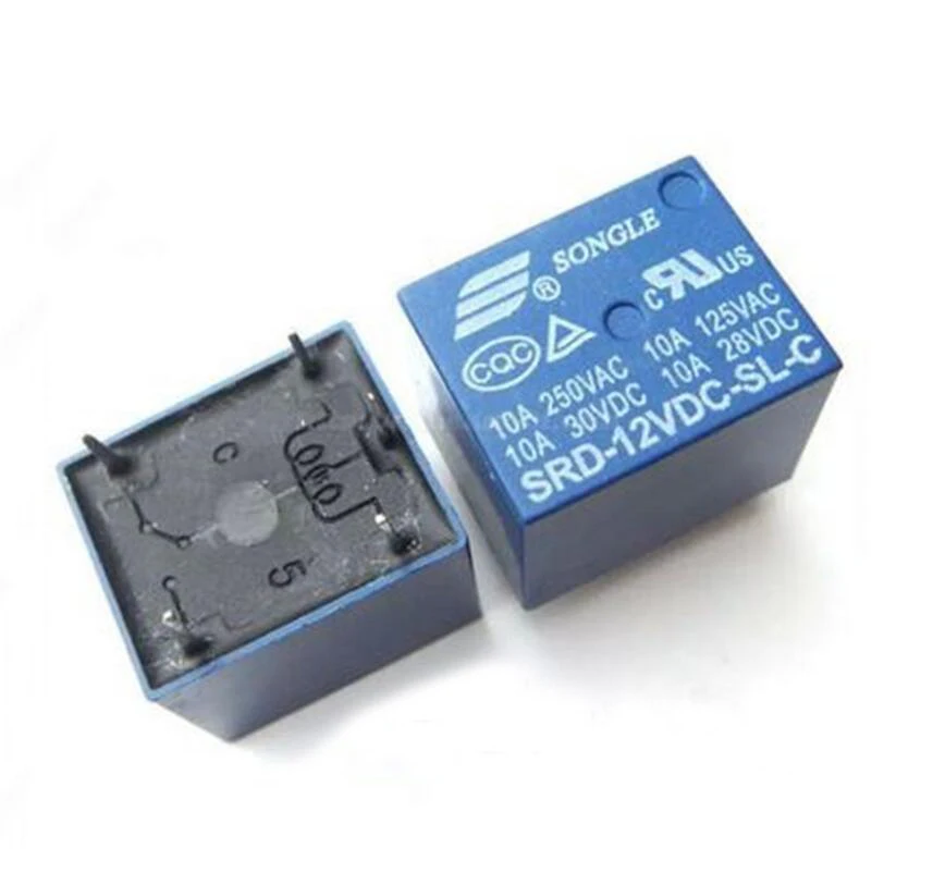 New and original SRD 12VDC SL C 12VDC 10A 250V AC Power relay PCB Type T73 12V C 3FF HRS4H 5