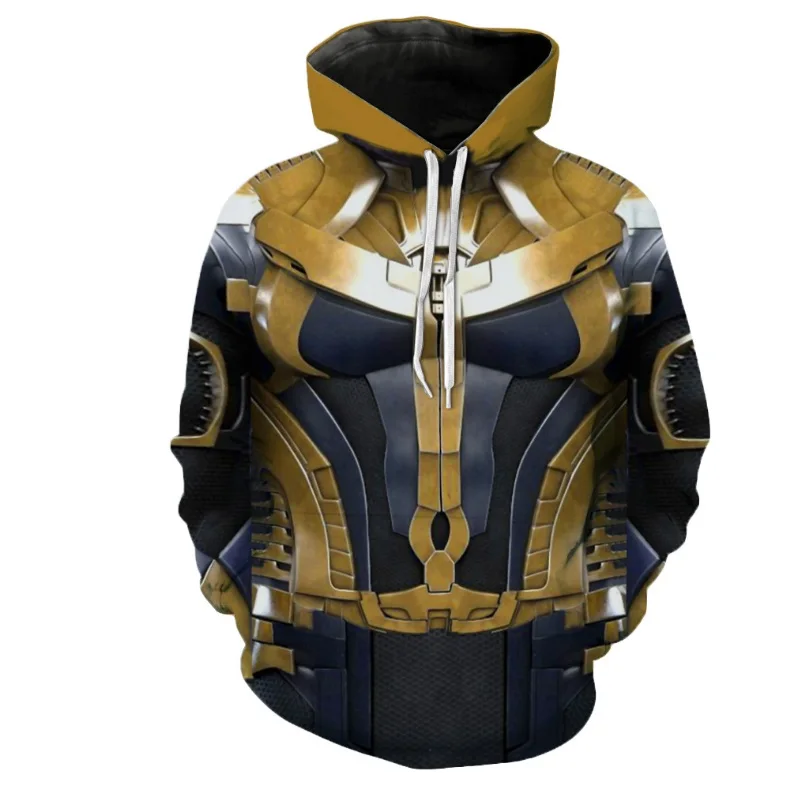 Avengers Endgame 4 Quantum Empire 3D Printing Hoodies Men Fitness Hoodies Sweatshirts Zipper Jacket Cosplay Costume Streetwear