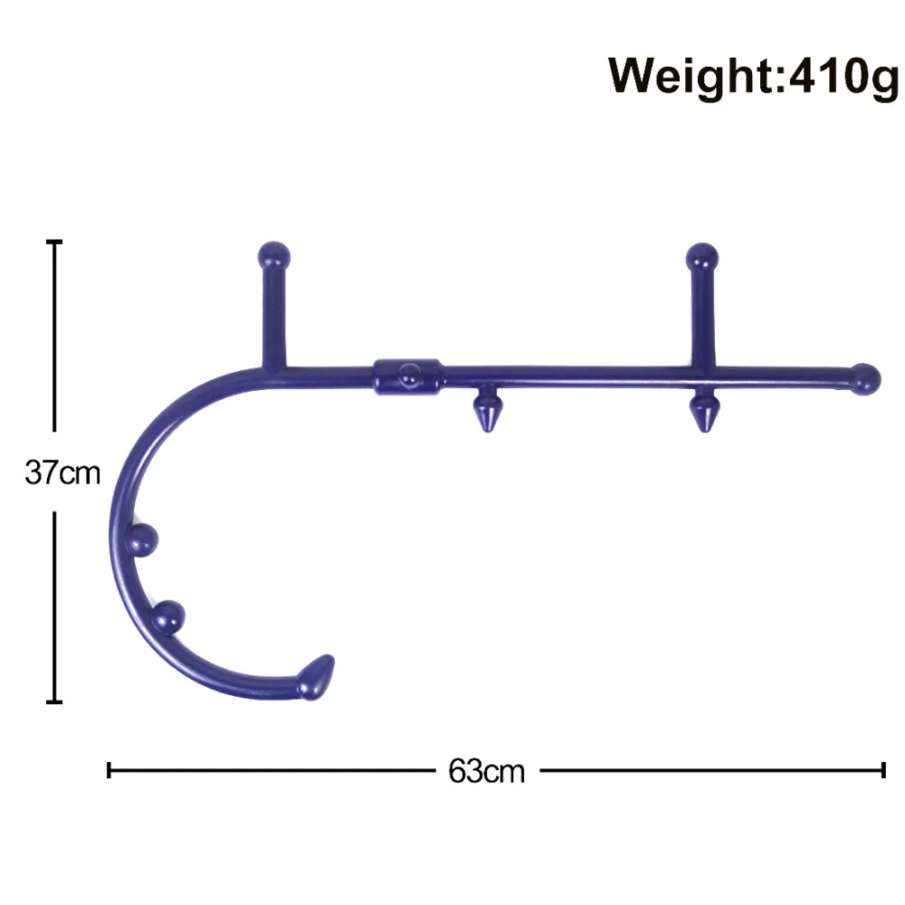 Массажная роликовая палка, крючок для спины, массажер, инструмент, массажный стержень для шеи, мышечное давление, палка, самомассажер, триггер, оригинальная точка