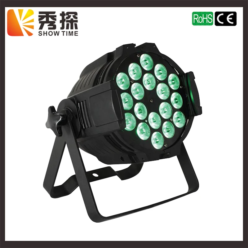 

Free Shipping 18pcs * 10W 4 in 1 LED PAR stage effect color light Professional for Performance Project Wedding DJ bar Disco