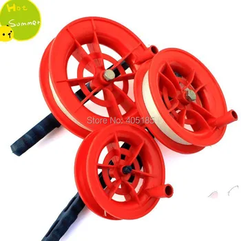 

Free Shipping Kite Flying tools Wheel Kite Winder /Handle with Line Diameter 14cm