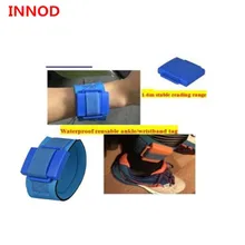 DHL качественный многоразовый браслет на лодыжке 1-6 м uhf водонепроницаемый браслет с rfid-чипом с спортивным чипом образец 2 шт