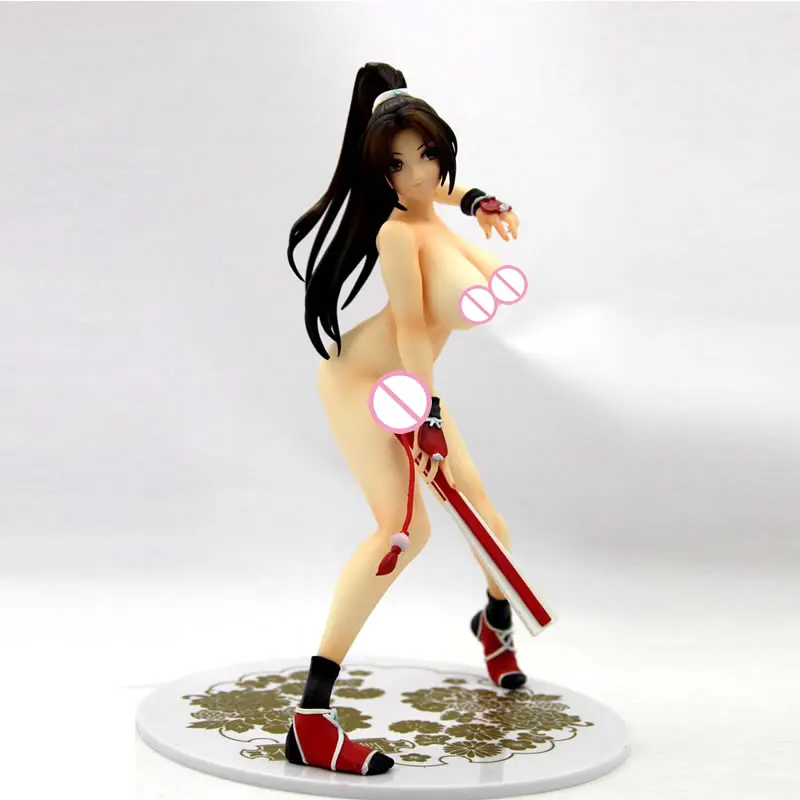 

1/6 Scale AMAKUNI KOF XIV Shiranui Mai Ver. Sexy Resin GK model Collection Naked girl figure toy
