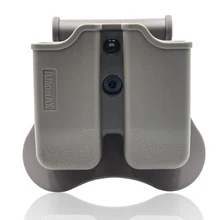 Amomax Тактический Двойной подсумок для Tokyo Marui/WE/KJW/KSC/KWA 1911 Mags-Tan