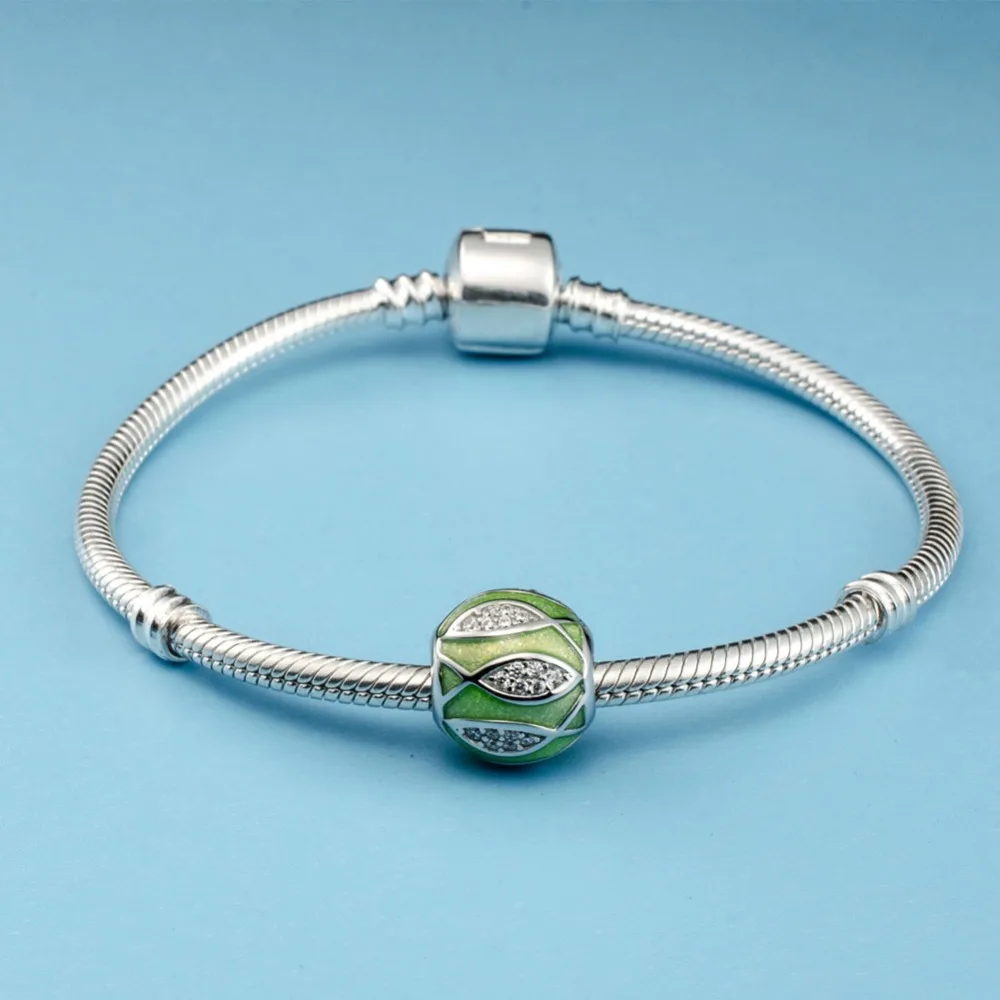 RainMarch Silver Beads Fits Pandora Charms Bracelet Original 925 Silver Beads Fish Round Charm Women Jewelry Making Dropshipping (4)