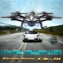 6CH Helikopter Cheerson CX-91 JUMPER 6 Axis drone UAV Dengan kamera 2MP 8G Kartu Balap motor brushless Tinggi-kecepatan RC pesawat
