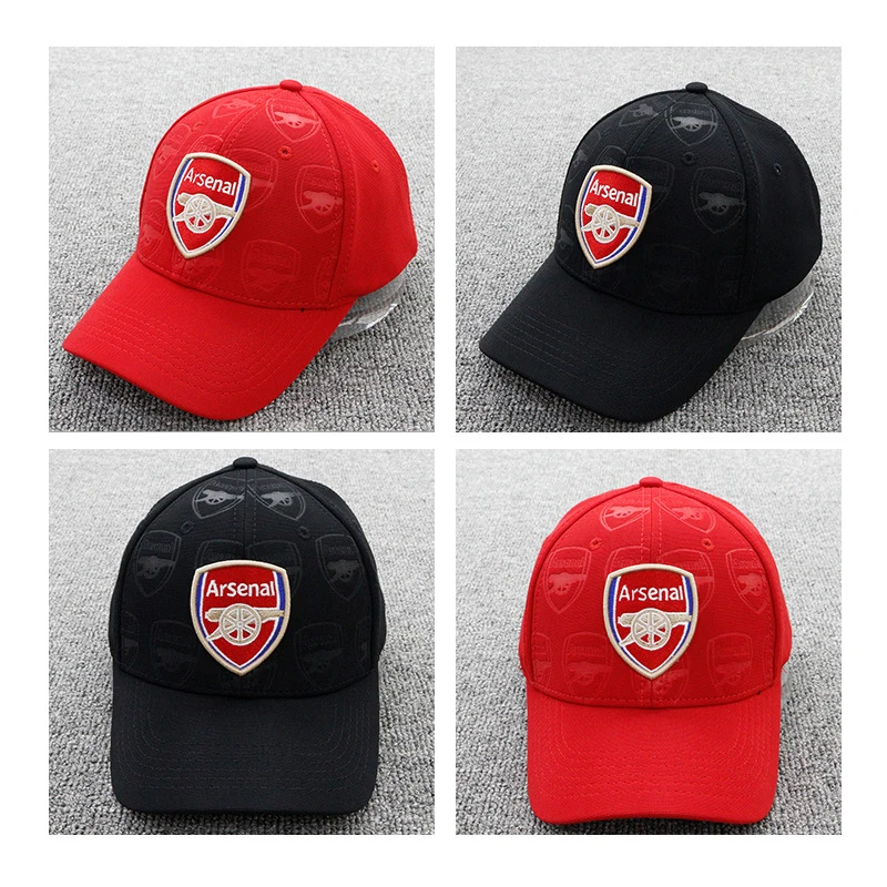 

Unisex 2019 Arsenal F.C Soccer Club Sun Cool Hat Gold Embroidery Adjustable Baseball Caps