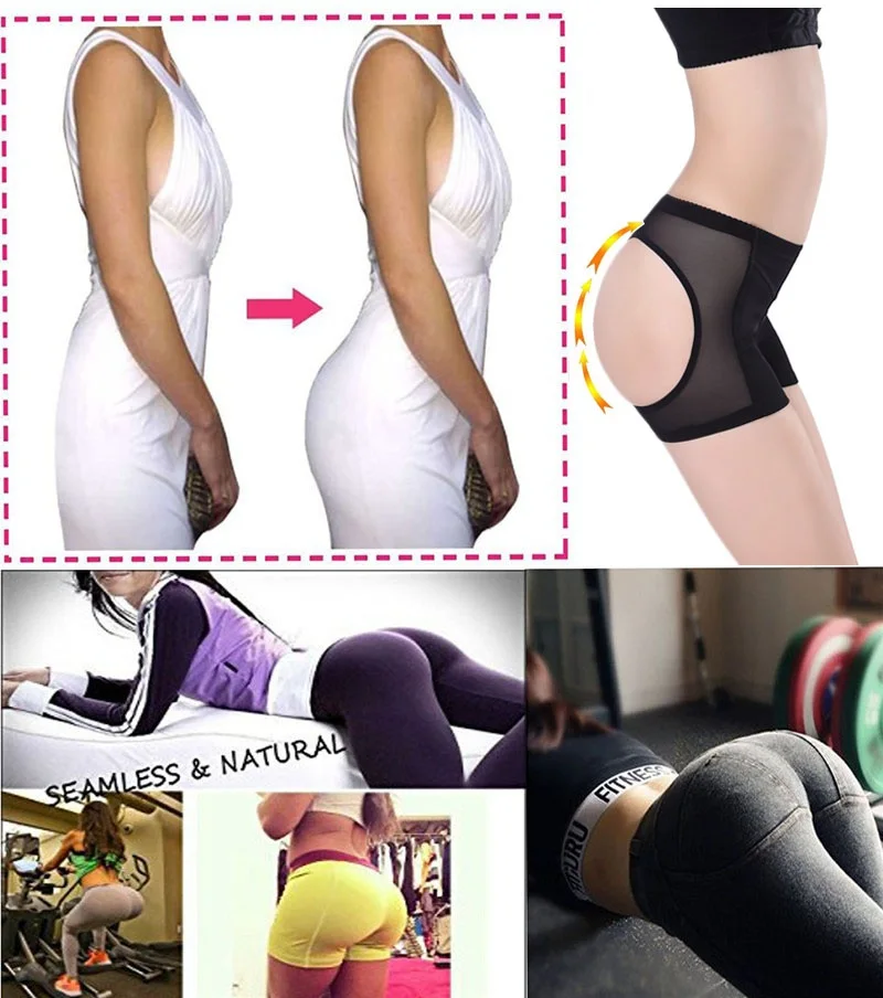 Корректирующее нижнее белье NINGMI для женщин трусы подтяжки ягодиц утягивающие