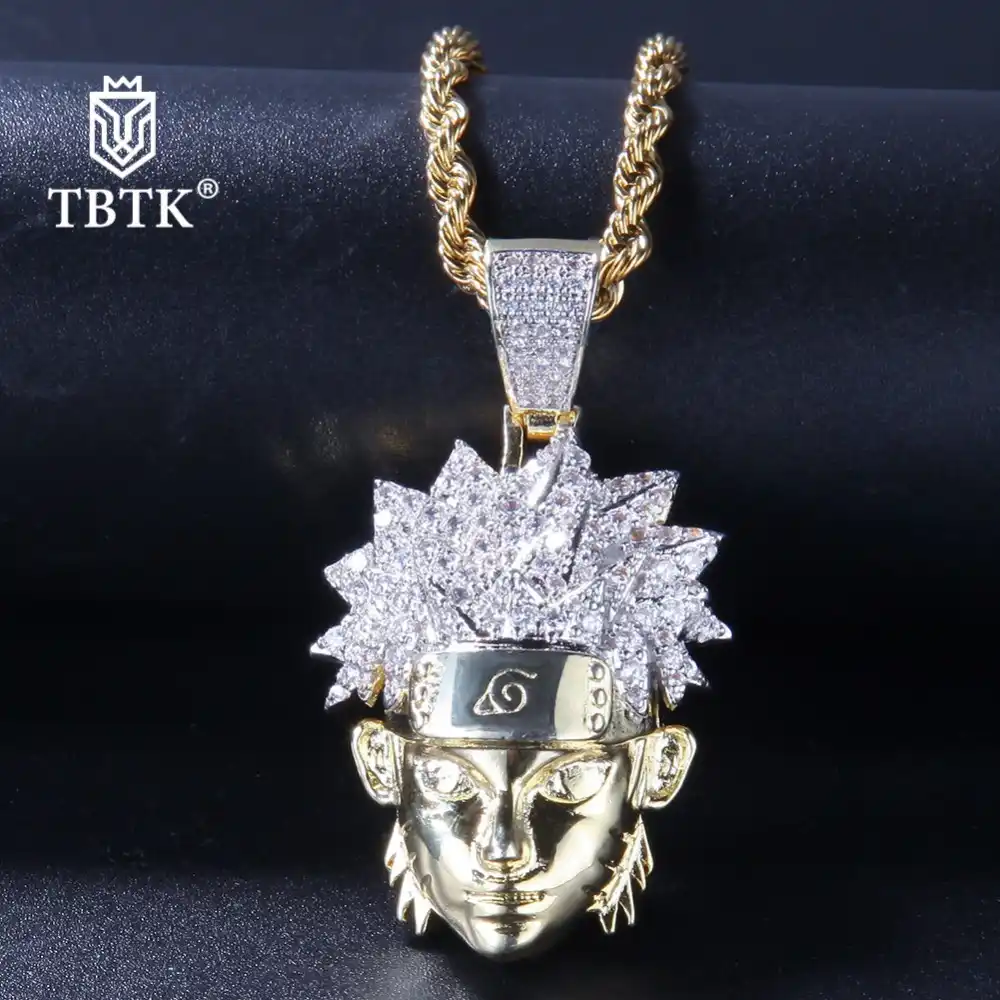 Tbtk うずまきナルトヘッドペンダント Nacklace 男性マイクロ象眼 Cz ヒップホップジュエリーストリートスタイルロープチェーンネックレス 女性プロモーション ペンダントネックレス Aliexpress Tbtk うずまきナルトヘッドペンダント Nacklace 男性マイクロ象眼 Cz ヒップホップジュエリーストリートスタイルロープチェーンネックレス 女性プロモーション ペンダントネックレス Aliexpress