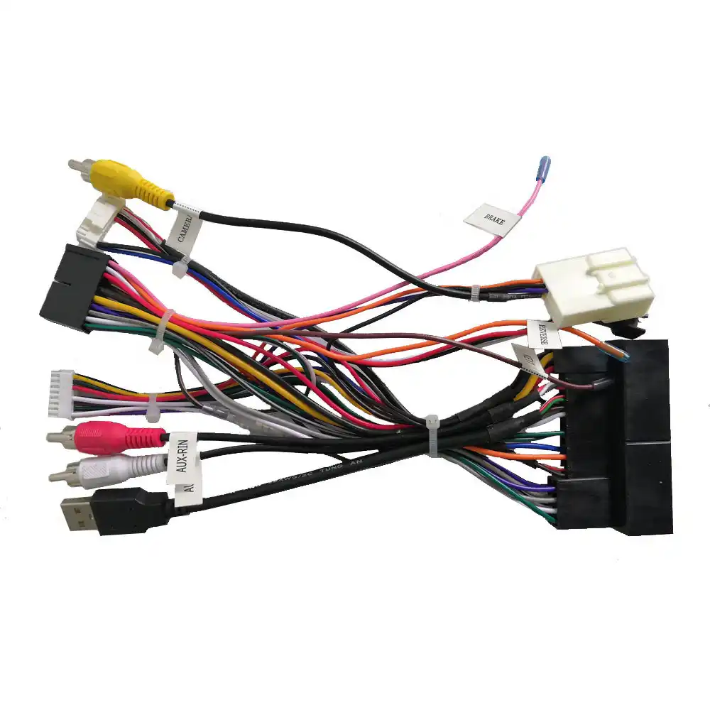 Dasaita DYX007 Car Stereo Radio Wire Harness Adapter for Hyundai Verna