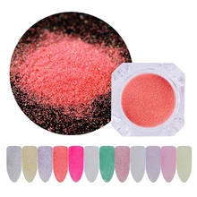 1 коробка ослепительный голографический блестящий для ногтей порошок конфеты цвета сверкающий лак для ногтей пигмент для УФ-гель для дизайна ногтей лак украшения