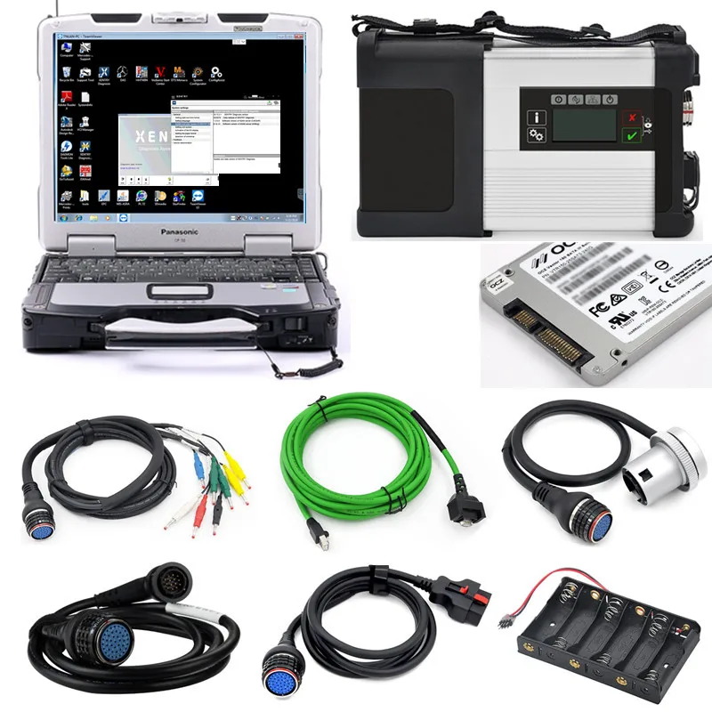 

2019.03 TOUGHBOOK CF 30 4GB full software 360GB CF30 SSD with MB STAR C5 MB SD Connect Compact 5 Diagnostic Tool Ready to work