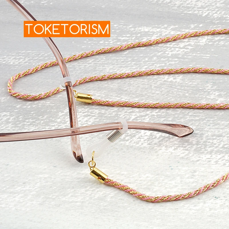 Toketorism Новое поступление шнур для очков винтажный шнурок красочные веревки для очков Солнцезащитные очки TM20