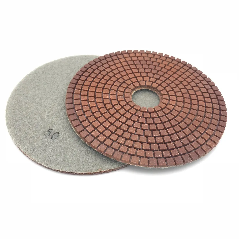 150mm 6 inch wet diamond  grinding polishing pad