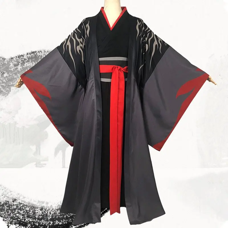 Костюм Yiling Patriarch Wei Ying Wuxian Аниме Grandmaster of Demonic Culture Косплей Mo Dao Zu Shi костюм унисекс |