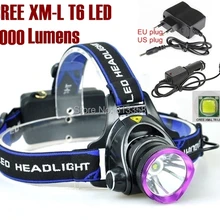 AloneFire HP81 перезаряжаемый cree светодиодный фонарь Cree XM-L T6 светодиодный 3800LM cree светодиодный налобный фонарь+ зарядное устройство/Автомобильное зарядное устройство для 1/2 18650