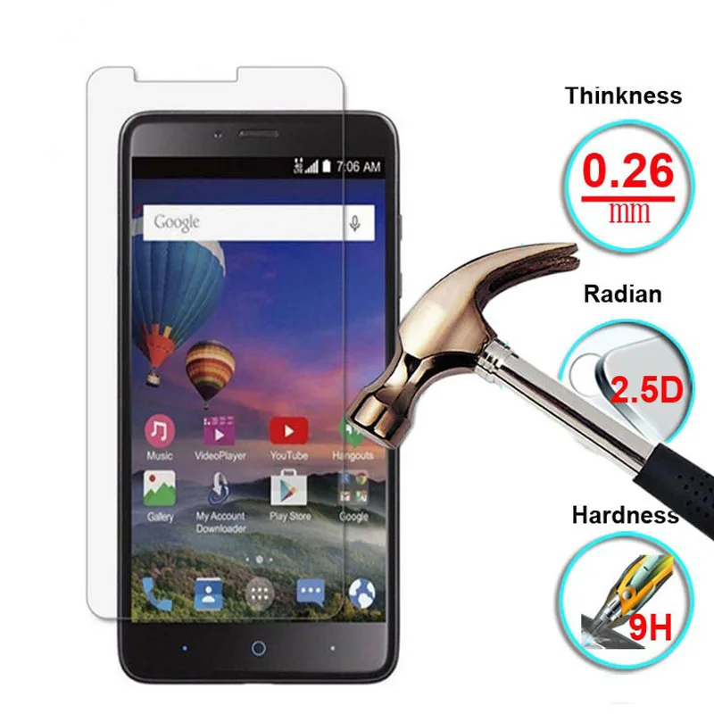 

Tempered Glass for ZTE ZMax Pro Z981 Z988 Z Max Z982 ZMAX 2 Axon7 Mini Blade X7 Screen Protector for Nubia Z11 Mini S Z17 mini