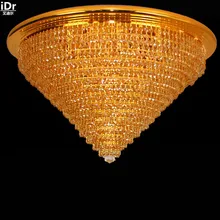 European gold golden circular living room lamp bedroom lamp hall lights corridor lights Ceiling Lights Lmy 0147