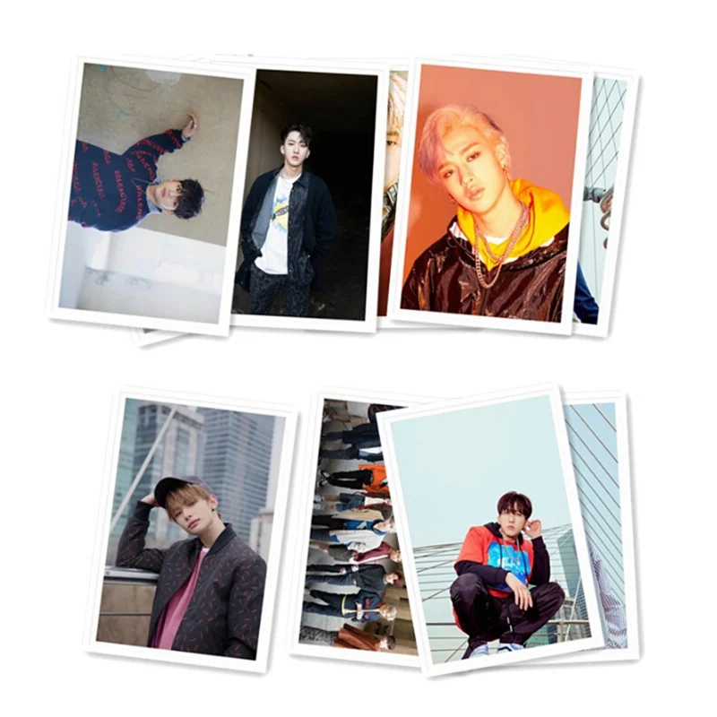 40 шт./компл. KPOP бродячие Детские ломо карты фотокарточки наклейки постеры