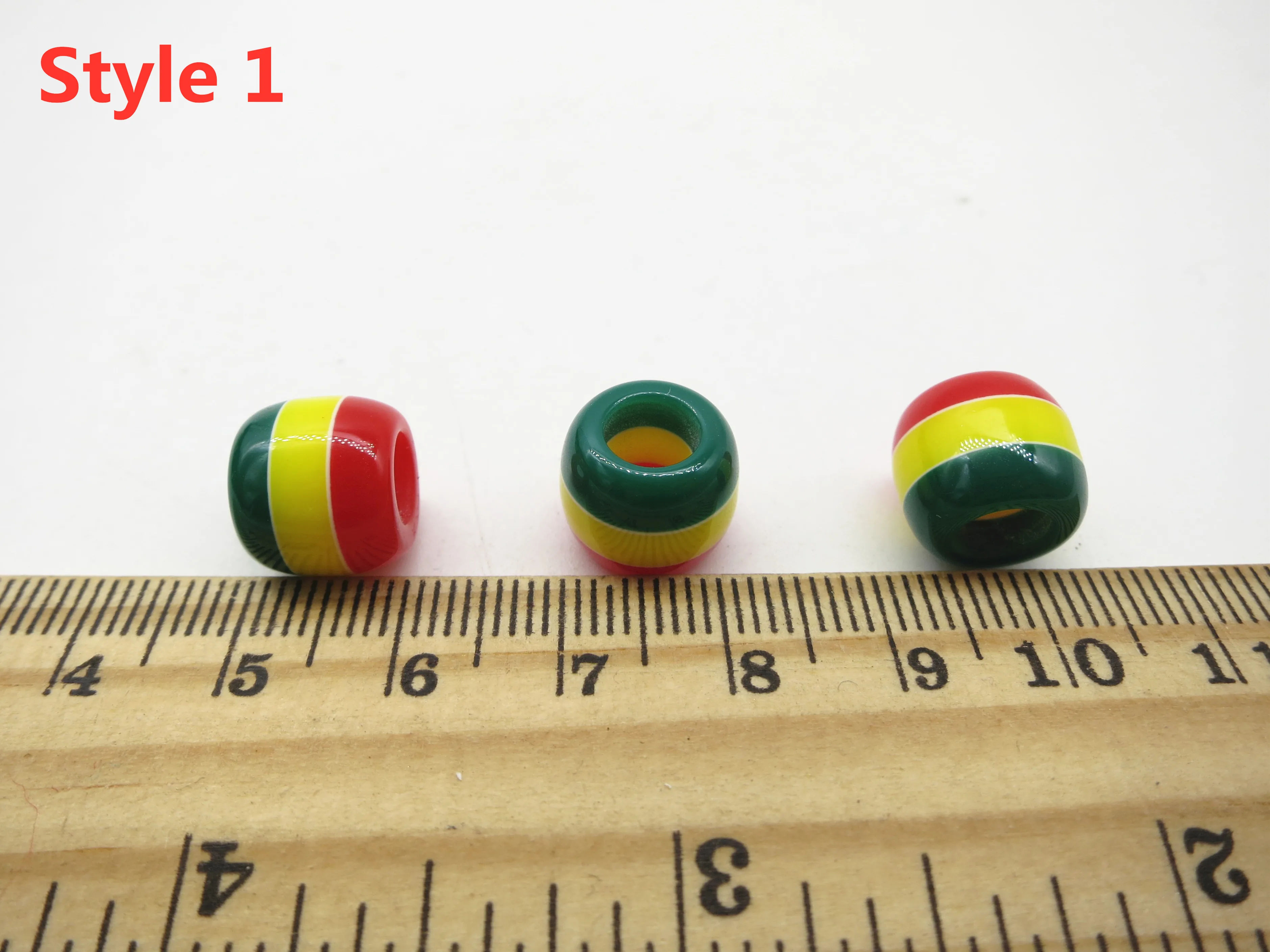 Crochet Braids 30Pcs-100pcs Multicoloured different styles Rasta hair braid dread dreadlock Beads rings accessories