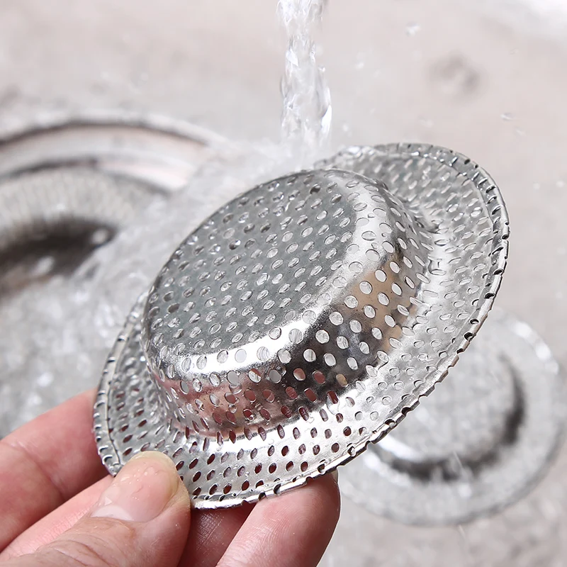 

A1 1pc stainless steel kitchen sink wash basin filter toilet drain drain cover wx5211709