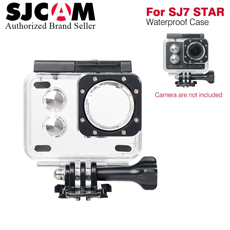 Оригинальный SJCAM SJ7 звезда подводный Корпус Водонепроницаемый чехол для SJ Cam SJ7 Star 30 м Дайвинг Спорт действий Камера интимные аксессуары