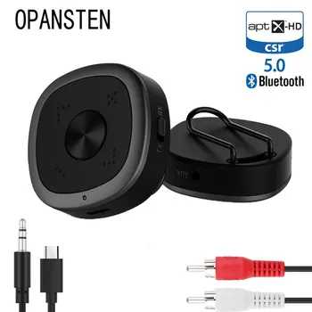 

CSR8675 Bluetooth 5.0 Audio Receiver Transmitter APTX HD Low Latency 3.5mm Aux RCA Wireless Adapter for TV PC Headphones