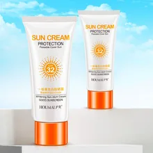 Красота уход за кожей лица солнцезащитный крем Max 32 масла свободных радикалов антиоксидант UVA/UVB 40g крем для загара