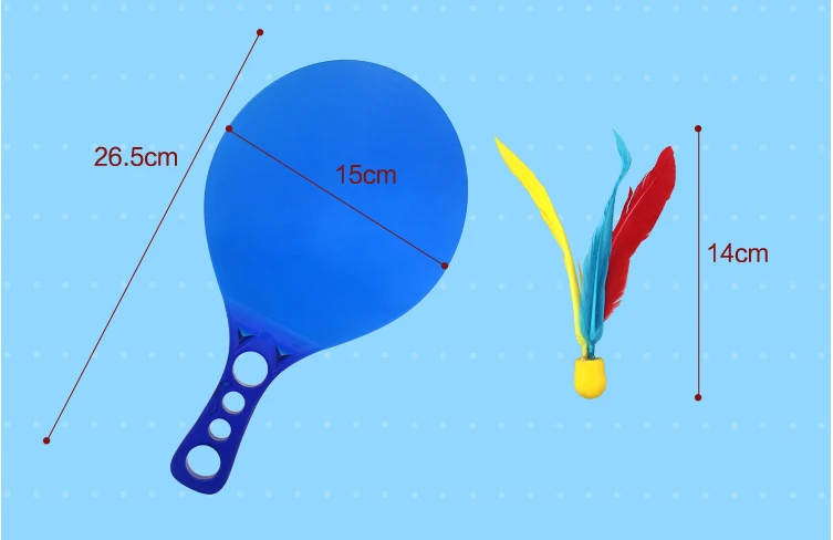 От 3 до 7 лет дети играют высокие доска Бадминтон ракетки Теннис ракетки Скалка и Воланы пляжные Настольные игры подарок