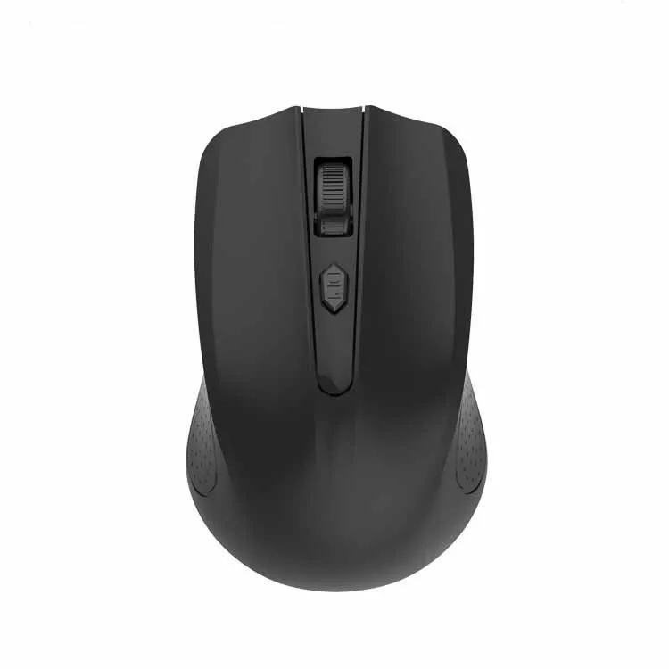 SeenDa 2.4GHz Wireless Mouse 4 Keys USB Receiver Pro Gamer Mice 1600 DPI Mice Optical Wireless Mouse For PC Laptop Desktop - Цвет: black