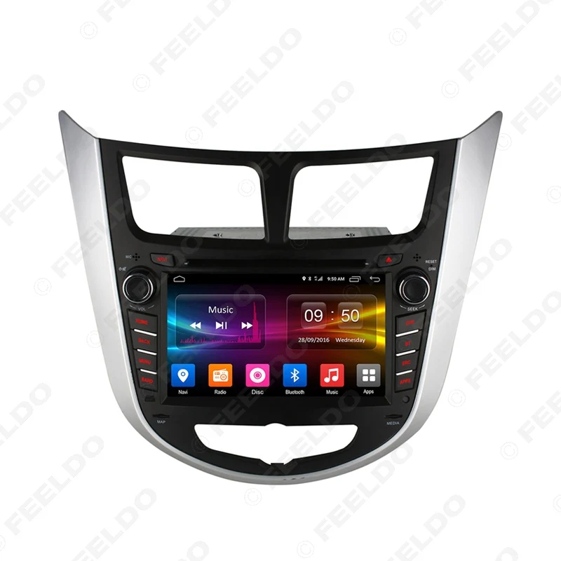 Sale FEELDO 7" Android 6.0 (64bit) DDR3 2G/32G/4G LTE Octa Core Car DVD GPS Radio Head Unit For Hyundai Verna/Accent/Solaris/i25 1 Sale FEELDO 7" Android 6.0 (64bit) DDR3 2G/32G/4G LTE Octa Core Car DVD GPS Radio Head Unit For Hyundai Verna/Accent/Solaris/i25 1