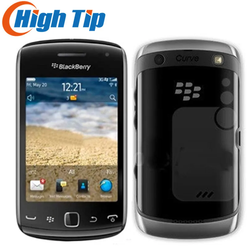 Разблокированный оригинальный 9380 BlackBerry Curve 5.0MP Камера 3 2 дюймов сенсорный экран