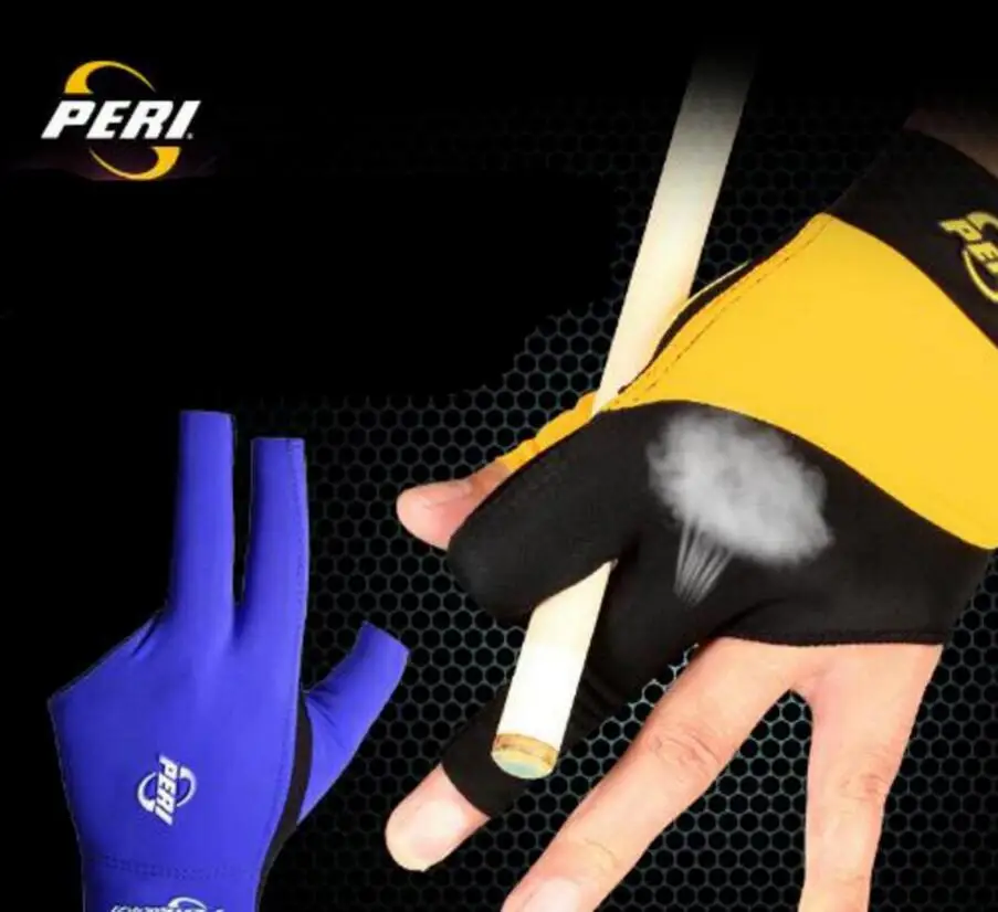 

Excellent High-end PERI Gloves Lycra Fabric Billiard Gloves Non-slip Professional Pool Gloves Snooker Glove Billiard Accessories