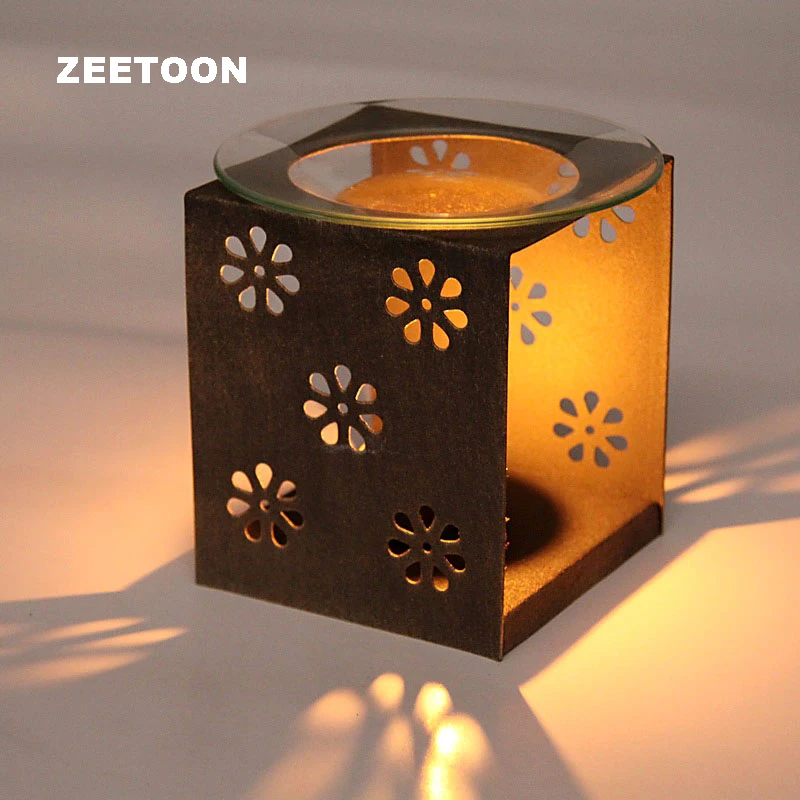 Vintage Iron Candles Heating Essential Oil Diffuser Aroma Incense