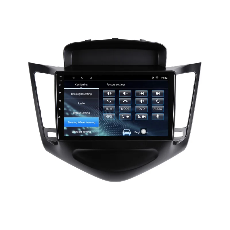 Top 9" 2G RAM 32G ROM Android Car DVD Video Player GPS for Chevrolet Cruze 2008-2011 2012 audio car radio stereo navigation wifi 4
