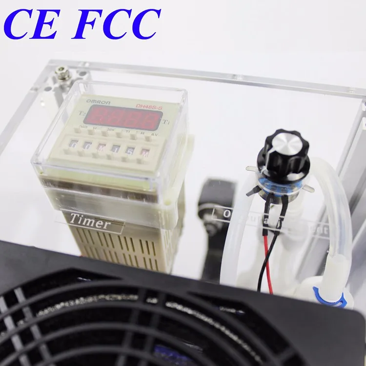 Ac220в/110 в озонатор CE EMC LVD FCC розничные магазины при фабрике BO-730QY регулируемый генератор озона воздуха медицинская вода с таймером 1 шт