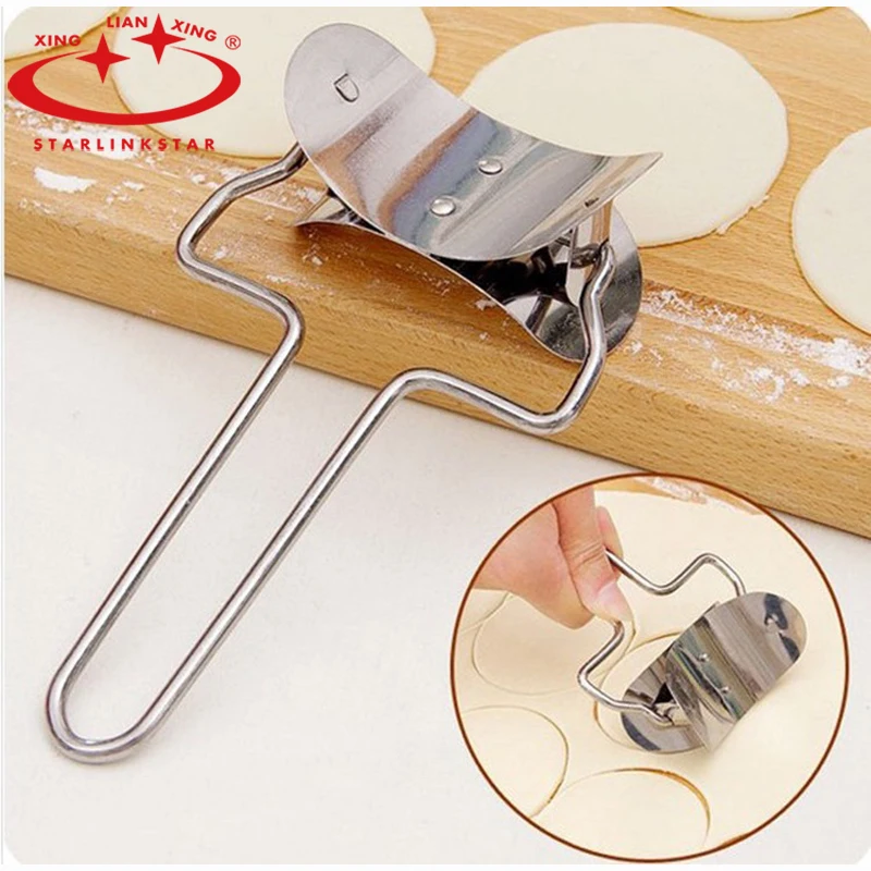 

Stainless steel Dough Press Dumpling Pie Ravioli Mould Maker Cooking Pastry tools circle dumpling device dumpling making machine