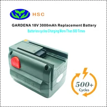 GARDENA 8839-CA Replacement Or Supplementary Battery Li-Ion 18 V//1,6 Ah
