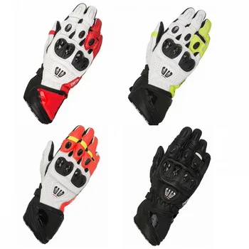 

4 Colors 100% Genuine Leather GP PRO R2 Motorcycle Gloves Racing Gloves Driving Original GP PRO Cowhide Motorbike Gloves