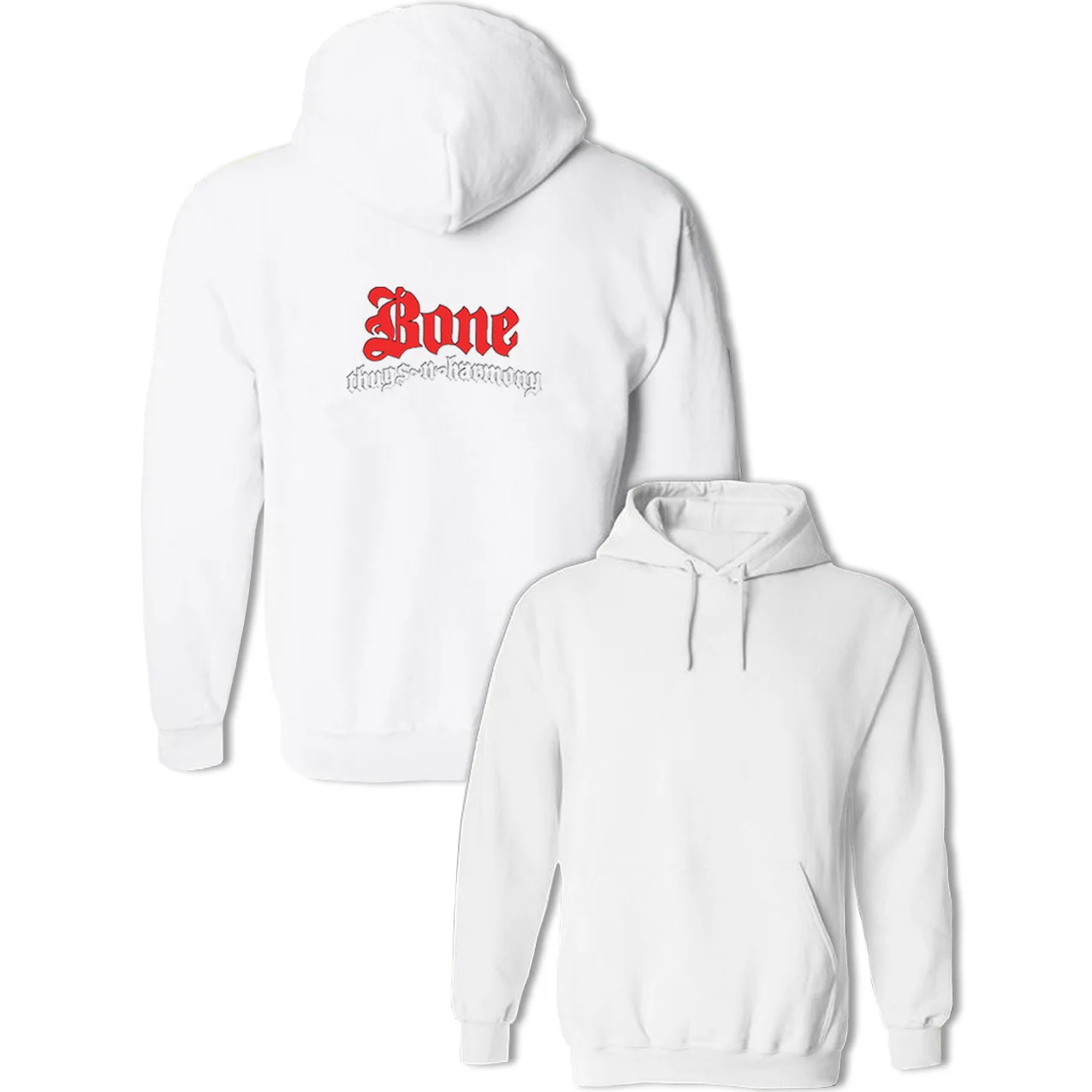 bone color hoodie