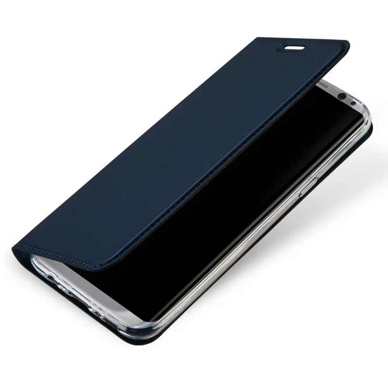 Кожаный чехол DUX DUCIS для samsung Galaxy S8 Plus, роскошный тонкий флип-чехол-бумажник для samsung Galaxy S8, чехол для телефона s, сумки