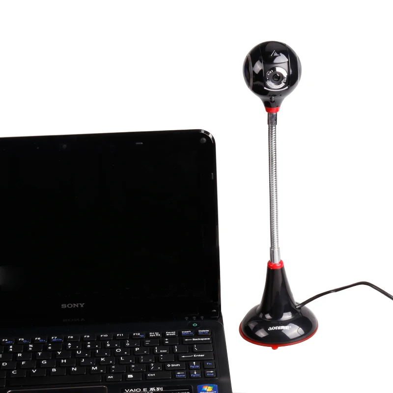 Компьютерная HD камера Aoni C32 с микрофоном настольный usb накопитель для ноутбука 1080