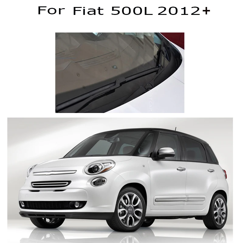 Misima 2" 15" 1" дворники для лобового стекла лезвия для Fiat 500L 2012- спереди Стеклоочиститель заднего окна 2013