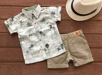 

US Toddler Kids Baby Boy T Shirt Tops+Pants Outfits Clothes Gentleman Party Suit