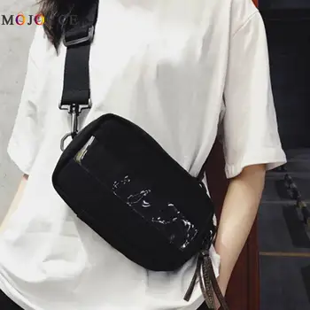 

Women Casual Canvas Multifunction Crossbody Bag Solid Portable Handbag Small Phone Pack Shoulder Bags