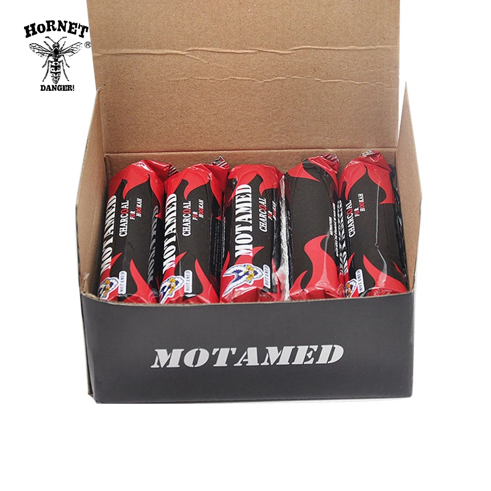 HORNET MOTAMED уголь Быстрый светильник кальян угли для трубки кальяна Chicha наргиле