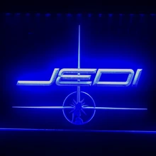 G024 джедаи из Звездных Войн подарки Декор светодиодный неоновый свет знак