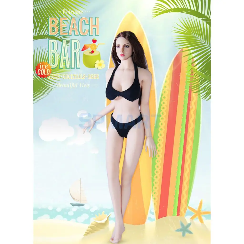 1/6 Scale Sexy Bikini Bra Briefs Set Outfit Clothes for 12