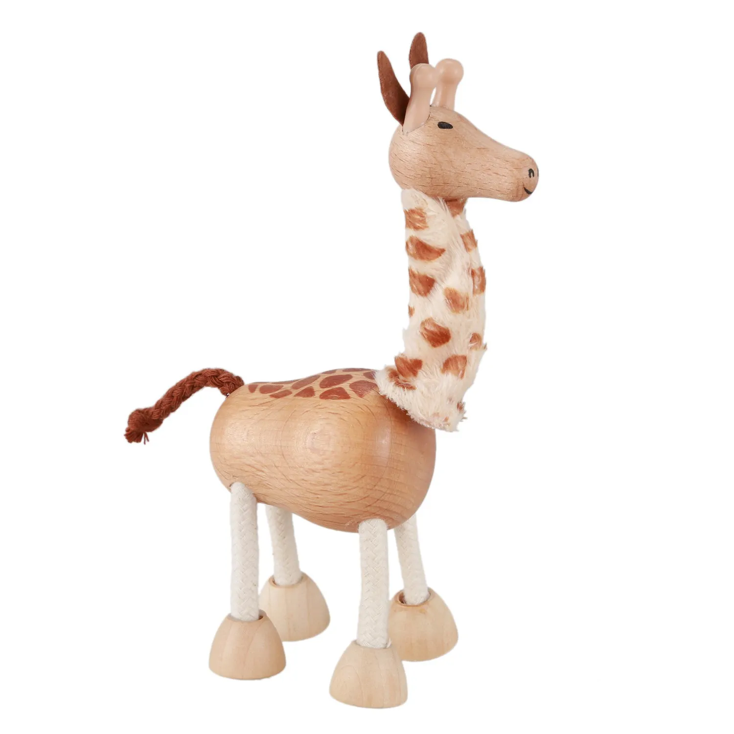 3D деревянный милые животные строительные блоки декоративная кукла небольшой моделирование модели животных ребенок обучения ребенка